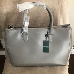 Ralph Lauren Newbury Double Zip Satchel